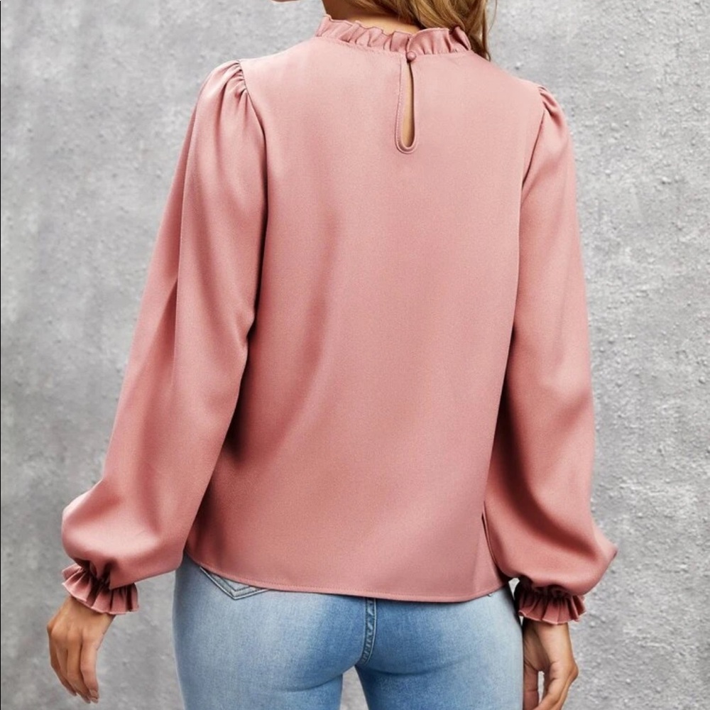 Boho frill trim blouse - Picture 6 of 15